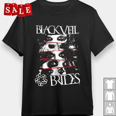 Neues Black Veil Brides Siyah Geschenk für Fans Unisex Alle Größen T-Shirt UH399