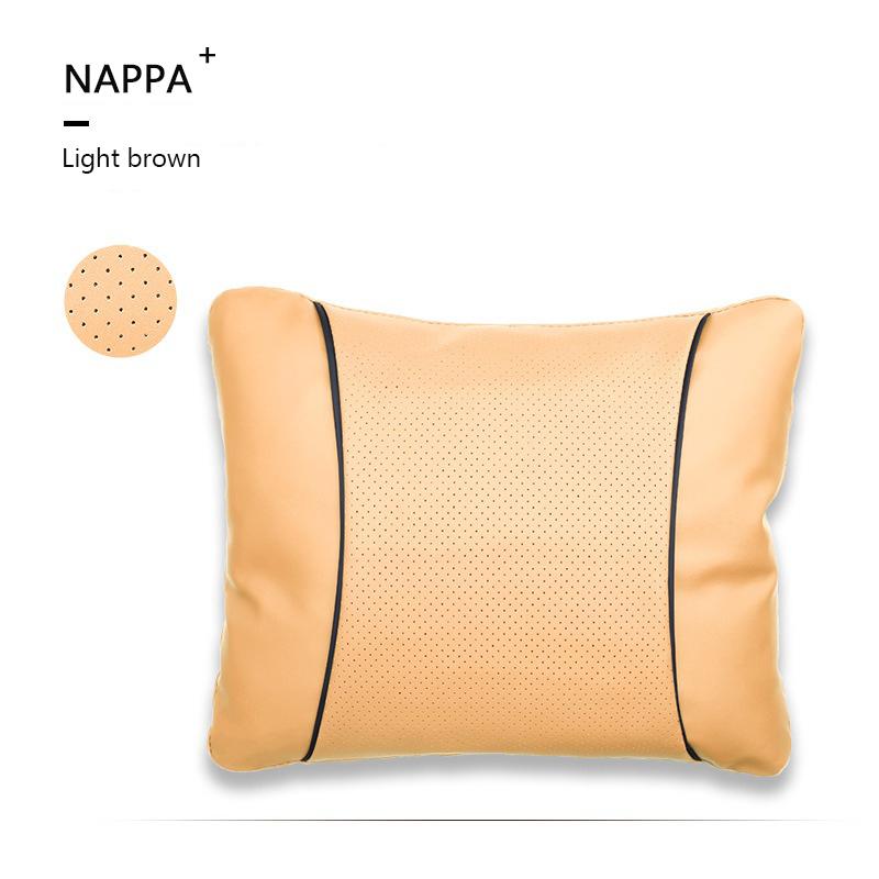 NAPPA Car Neck Pillow Leather Support Headrest Travel Comfort Car Waist Pillow  For Lexus NX GS RX IS ES GX LX RC 200 250 350