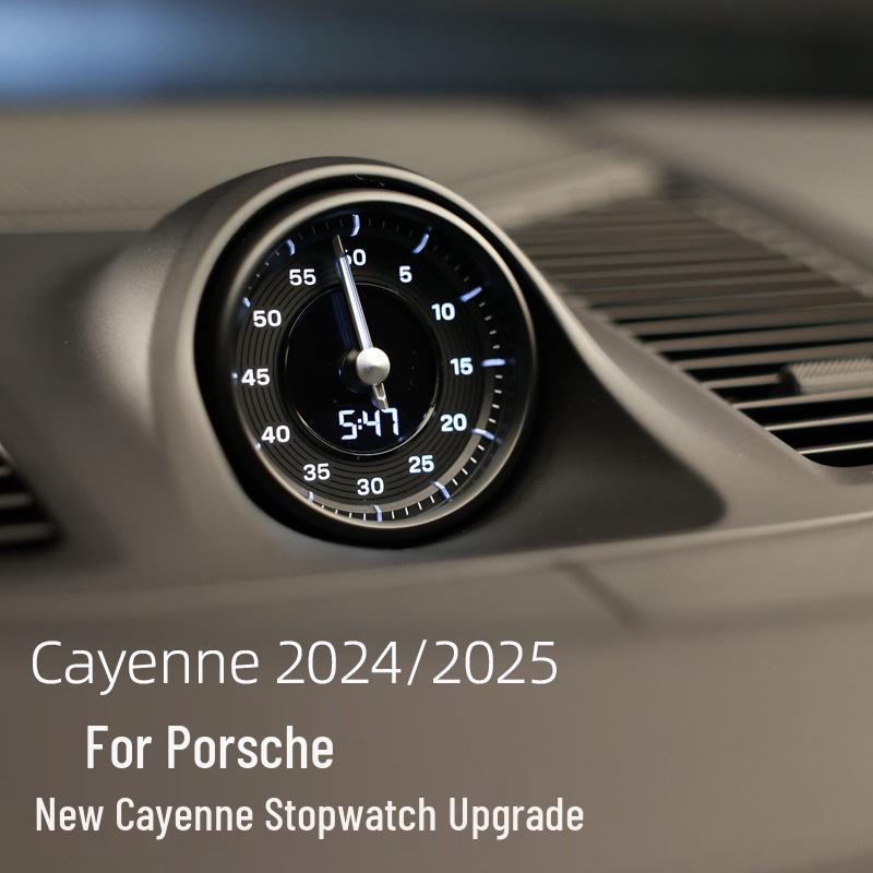 Обновление приборной панели Porsche Cayenne (секундомер и компас) для моделей 2024/25 годов