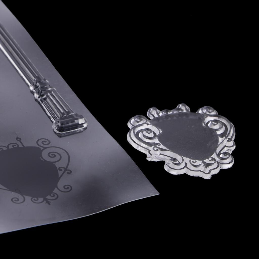 Themed Transparent Silicone Stamp Seal Clear for