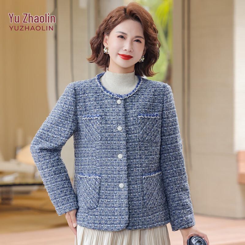 YUZHAOLIN Women s Round Neck Spring Jacket XL