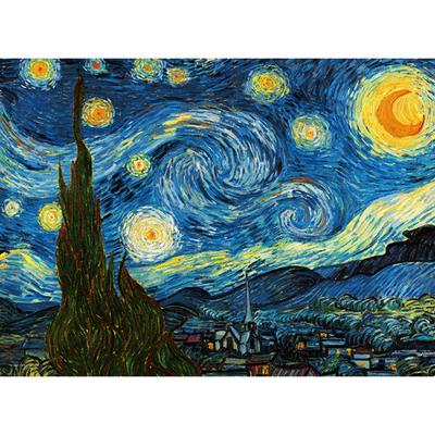 Starry Night Jigsaw Puzzle Famous Paintings 500 Pieces, Popular Korean Puzzle