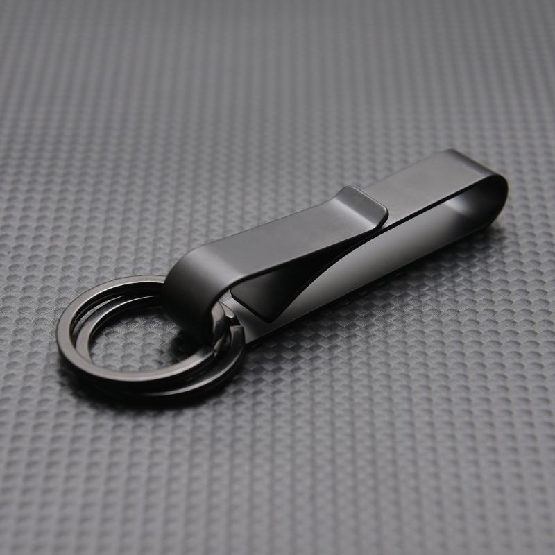 Stainless Steel Keychains Buckles Key Rings Car Accessor Waist Hanging Chain Rings Buckles Opener Outdoor Tool