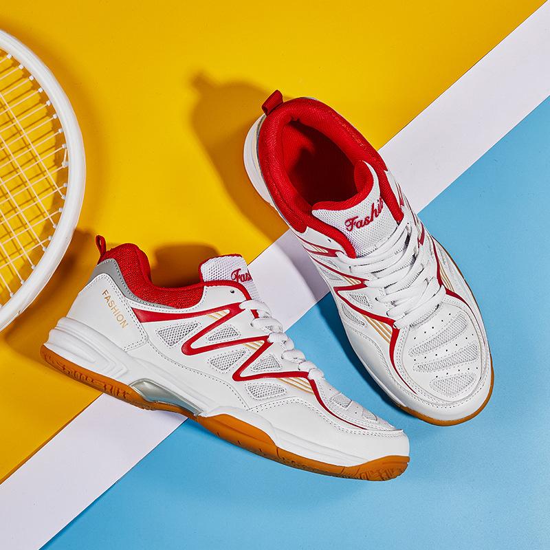 

Badminton shoes men s and women s indoor and outdoor non-slip and wear-resistant mesh breathable table tennis competition training sports shoes tennis 38