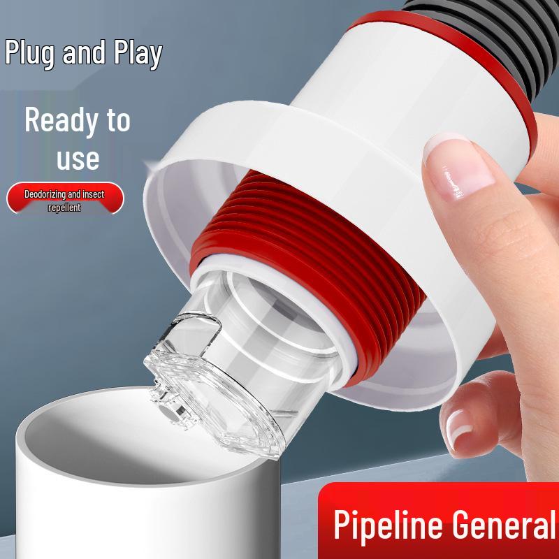 Anti-Odor Kitchen Sink Drain Sealing Ring & Clog Stopper