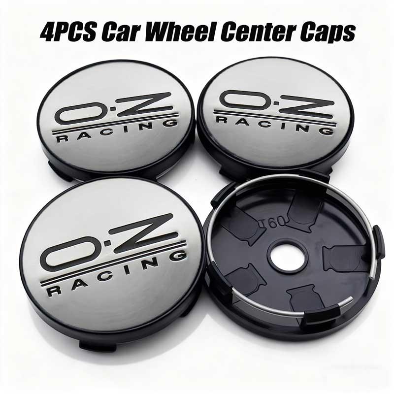 4PCS 56mm 60mm Car Wheel Center Caps Sticker Universal Fit Wheel Hub Covers for Sedan SUV Truck Auto Decoration Parts