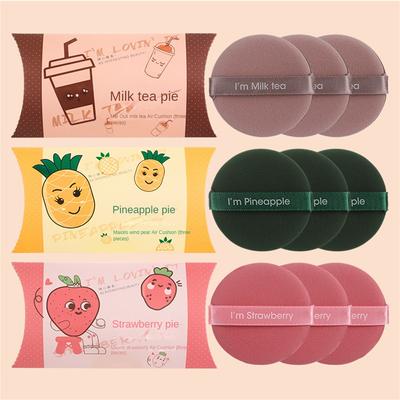 Dámské make-up puff kosmetický vzduchový polštář houbička pad make-up nástroj obličeje pudr pudr oboustranný BB krém aplikátor
