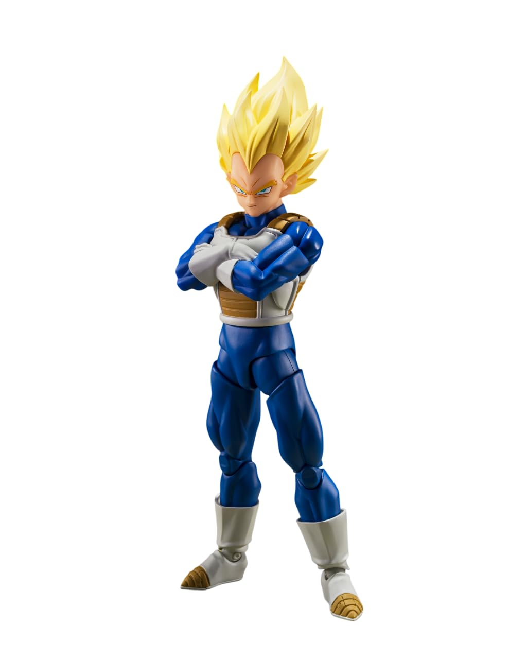 Tamashii Nations S.H. Figuarts Dragon Ball Z Super Saiyan Vegeta Dangerous Pride PVC ABS Movable Figure 135mm