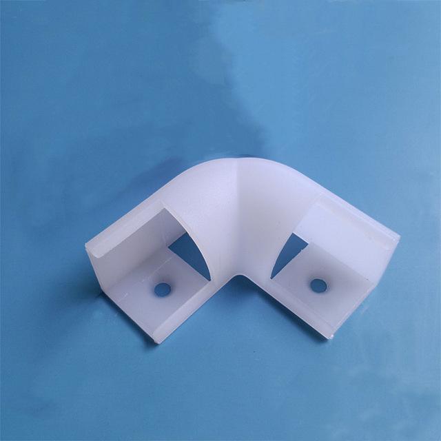 1-20pcs 0.5M AC220V V-type LED Corner Strip Lights 5W Wall Aluminum Profile Milky/Clear Cover Channel Cabinet Tube Bar Lighting