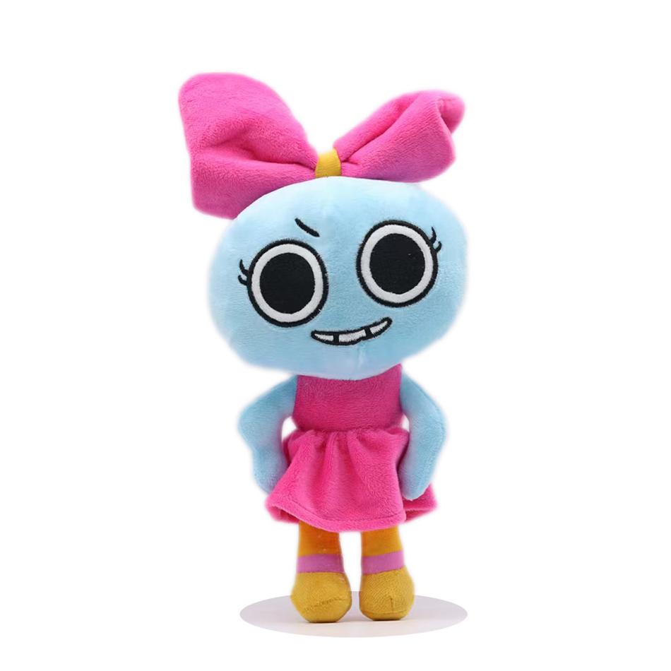 2026 Dandy's World Plush Cute Dandy World Scrap Stuffed Horror Game Goob Pebble Plushie Soft Pillow Doll Friends Beautiful Gifts Doll Beautiful Gift