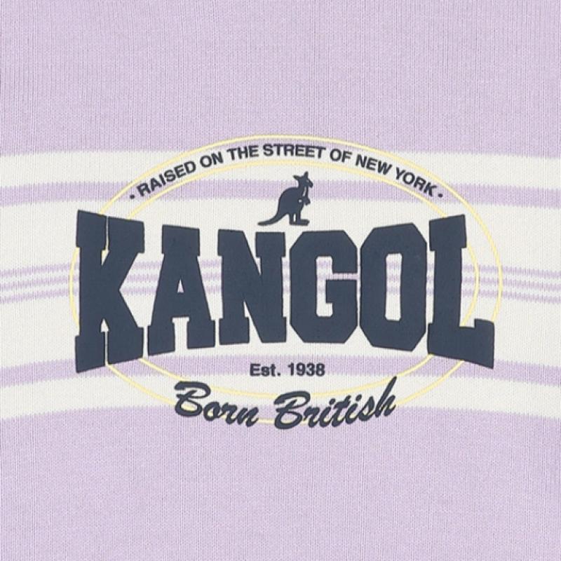 KANGOL College Varsity Sweater 1887 Purple