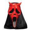 Devil Face Masque for Adult Horror Scream Ghost Full Face Masque for Halloween Masquerade Party Costume Cosplay Prop