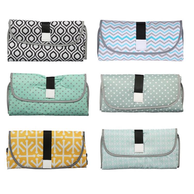 Portable Polyester Baby Changing Mat, Universal Waterproof Diaper Changing Pad for Infant Care