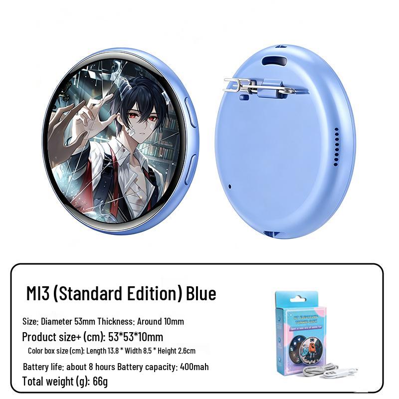 Anime Star Display Dynamic Badge – Trendy New Favorite for Game Enthusiasts
