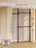 Floor-Standing Clothes Rack: Bedroom Hanger, Retractable Drying Rod, Coat & Hat Rack.