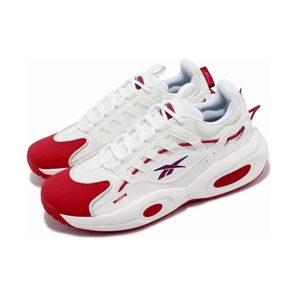 Reebok Lösung Mid Weiß Vektorrot Unisex Sneaker Schuhwerk-Weiß Klassisch-Kobalt GY0930