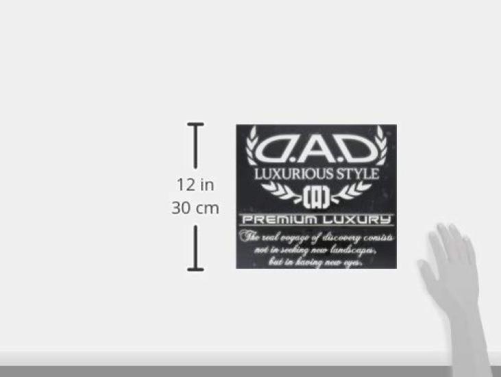 Garson DAD Premium Luxury Sticker ST079 ST079-01 D.A.D