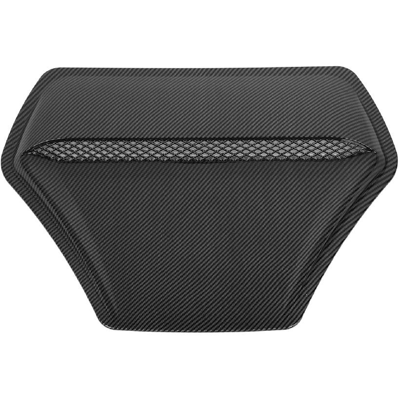 Car Hood Air Vent Cover Heat Bonnet Air Outlet Trim for Lancer X EVO 10 (Carbon Fiber) Carbon Fiber Style