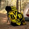BVB Theme Printed Blanket - Perfect for Couch, Bed, Travel & Outdoor Use | Machine Washable, Cozy & Durable.