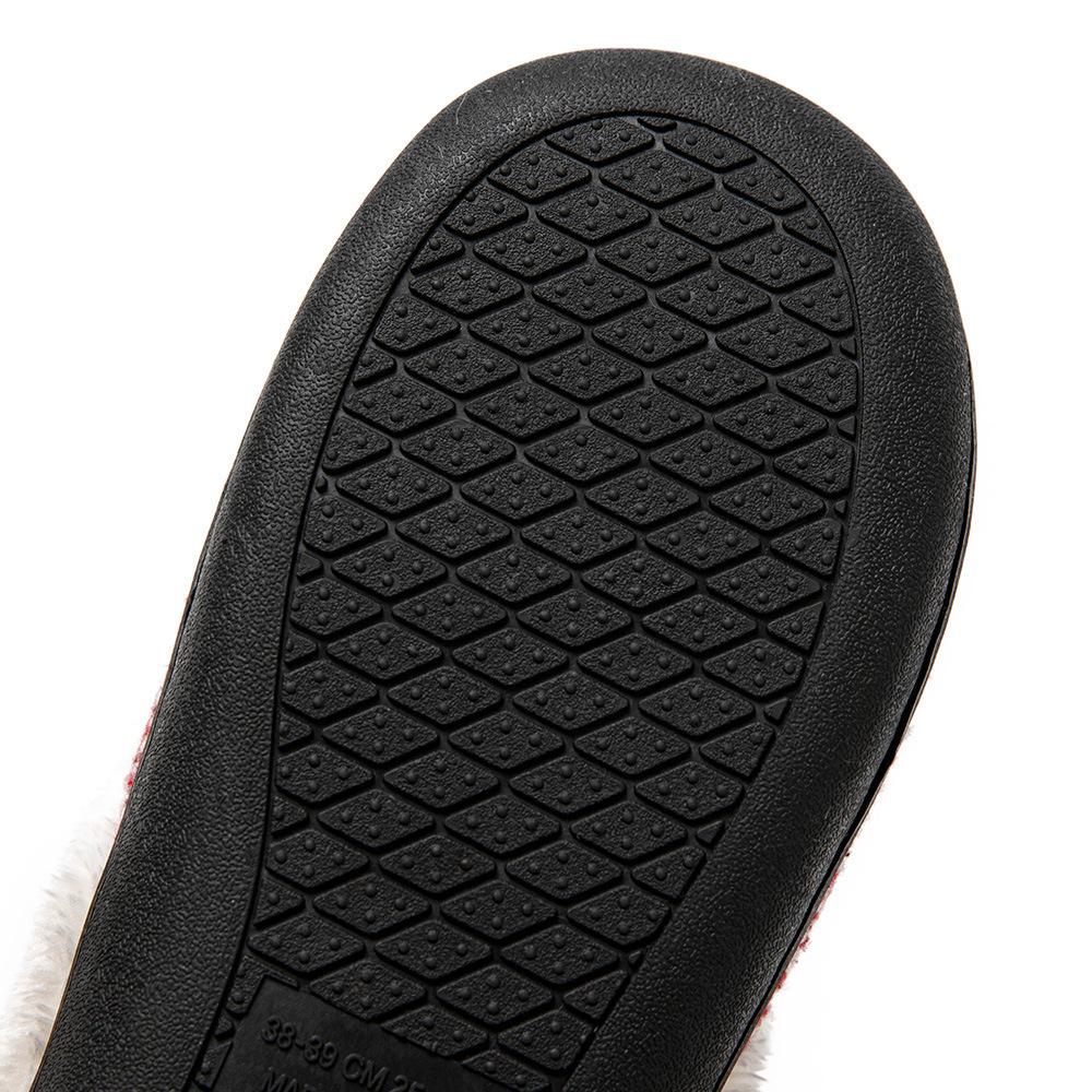 Damen Winterschuhe Warme Hausschuhe Zuhause Indoor Baumwollhausschuhe