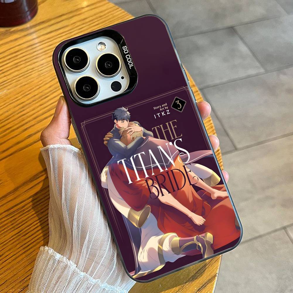 

Boys Love Anime The Titan-s B-Bride Phone Case For iPhone 16 17 15 14 12 13 Pro Max Black Candy Matte Shockproof Cover iPhone13PROMAX