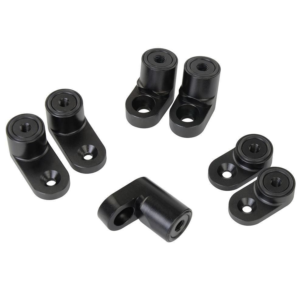 Pro 13dílný Ford Focus ST Billet T-6061 eloxovaný hliník Šroubový spojler zadního křídla Prodloužení zvedací plošiny poklopu