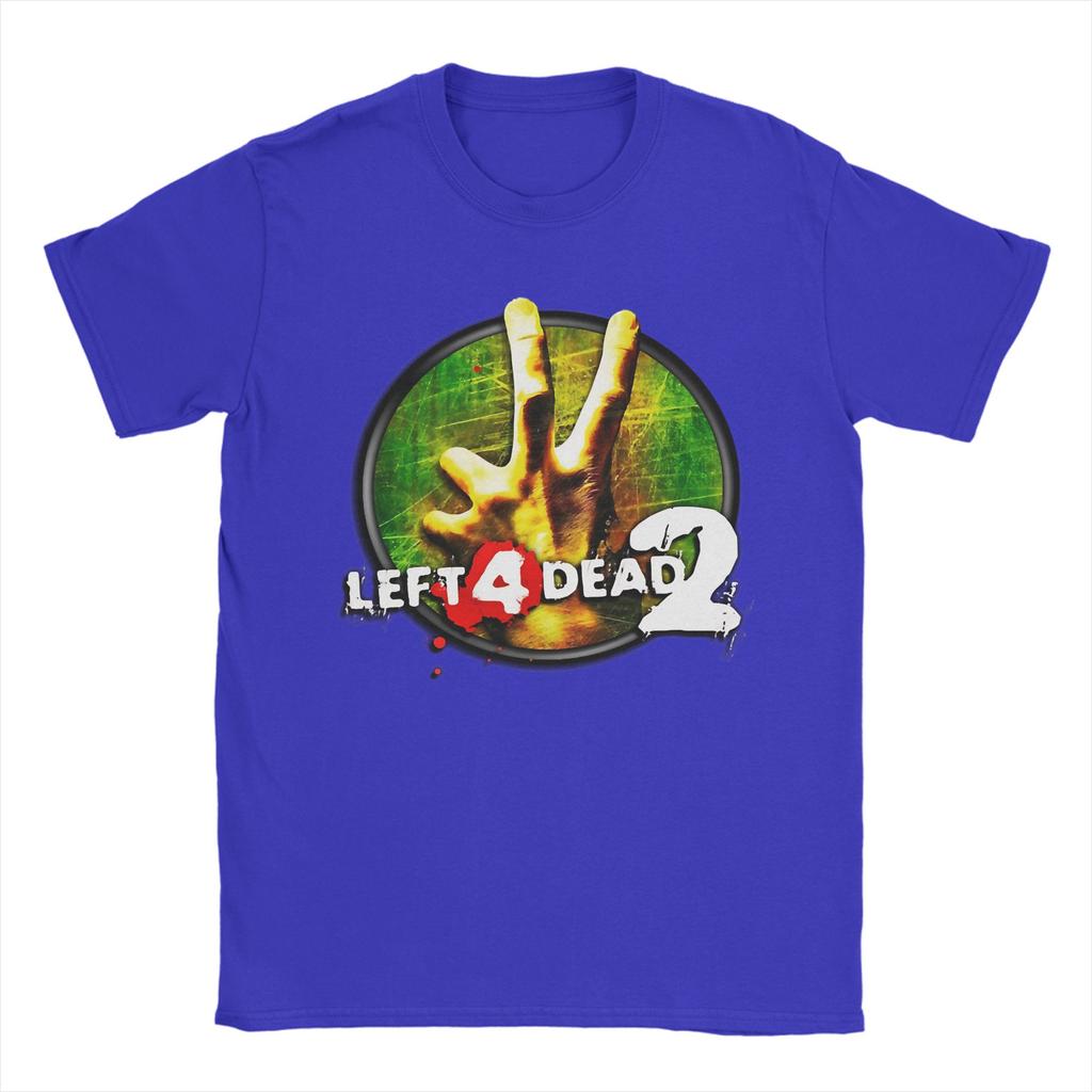 Left 4 Dead 2 Strój Koszulki Unisex 100% Bawełna T-shirt z Nadrukiem Odzież