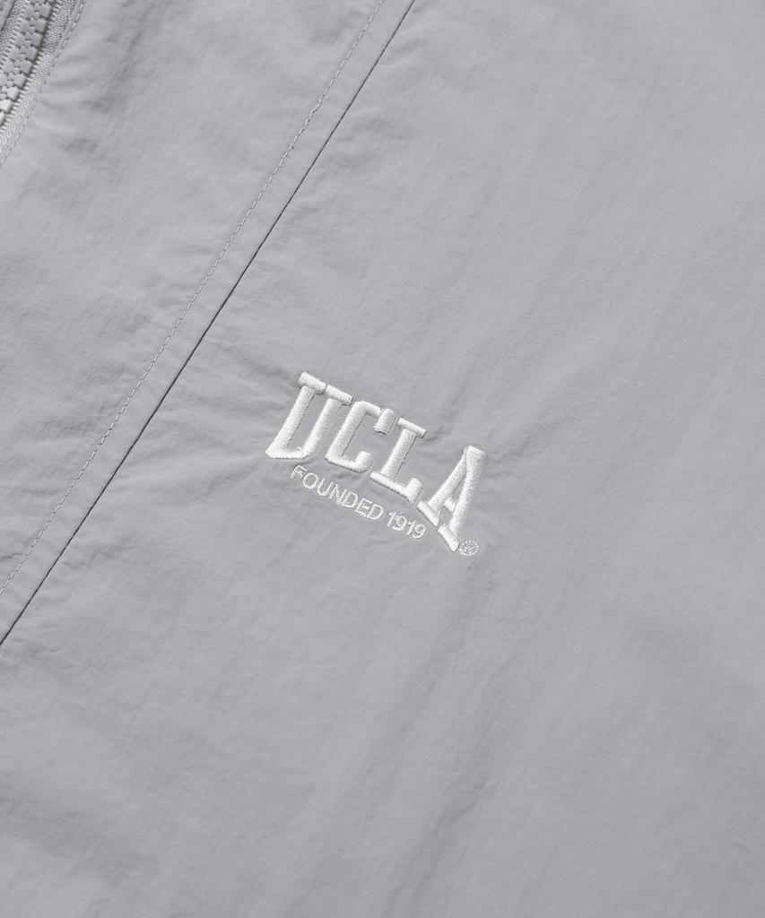 Ucla Unisex Lightweight Short Sleeve High-Neck Anorak [Lt-Grey] (Ua3Uj98_34)