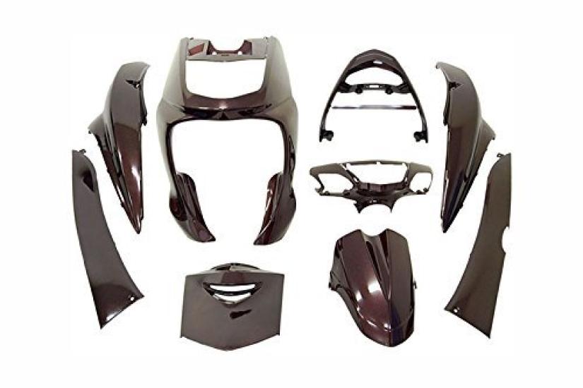 Bike Parts Center Cygnus X Genuine Type Exterior Set Set Brown Painted Cowl Set Yamaha Cygnus X SE12J 305002 9-piece