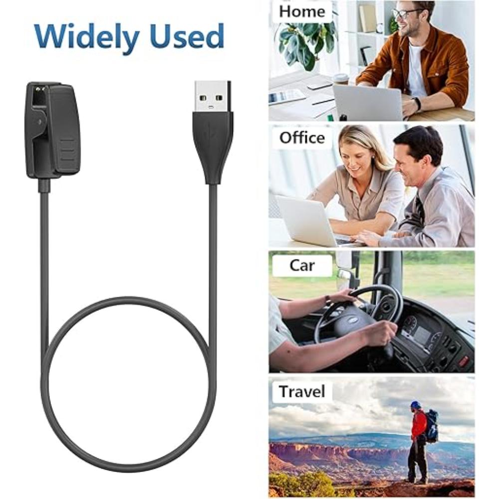For Garmin Forerunner 735XT 235 35 64 230 630 645/645 Music, Approach S20/G10 Smartwatch Replacement Charger Charging Clip Cable