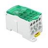 Terminal Block Junction Box Splicing Din Rail Single Pole Power Distribution Box 690V 250A Green