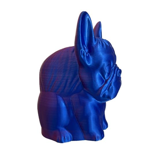 French Bulldog Trailer Hitch Cover, 3D Printed Dog Trailer Tow Hook Cover, Universal Trailer Hitch Dust Cover, Trailer Accessories