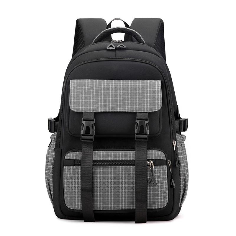 Primary School Student Backpack for Women Outdoor Sports and Leisure Travel Backpack Multi-layer Storage Junior and Senior High School Backpack