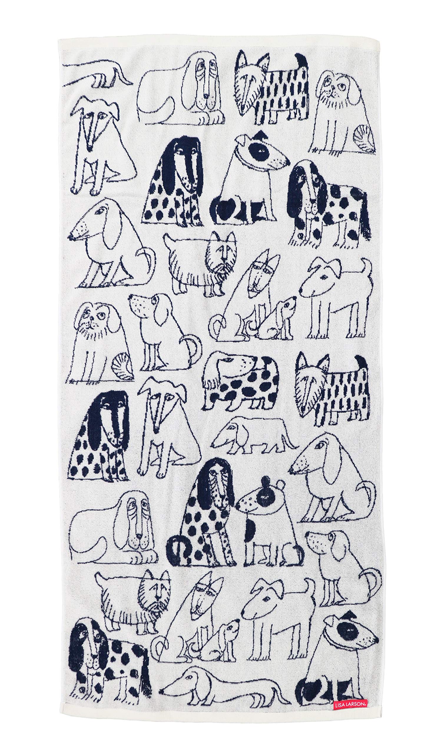 

Marushin Lisa Larson Sketch Dog Bath Towel, 100% Cotton, Lisa Larson, Gift, Birthday, Mother s Day, Item Number 6805007700