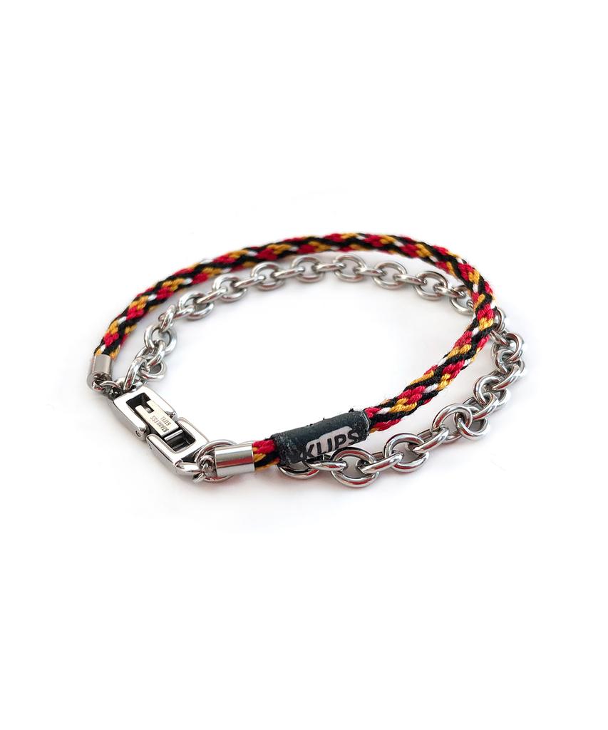 Klips Urban Simon Red Men'S Chain Bracelet