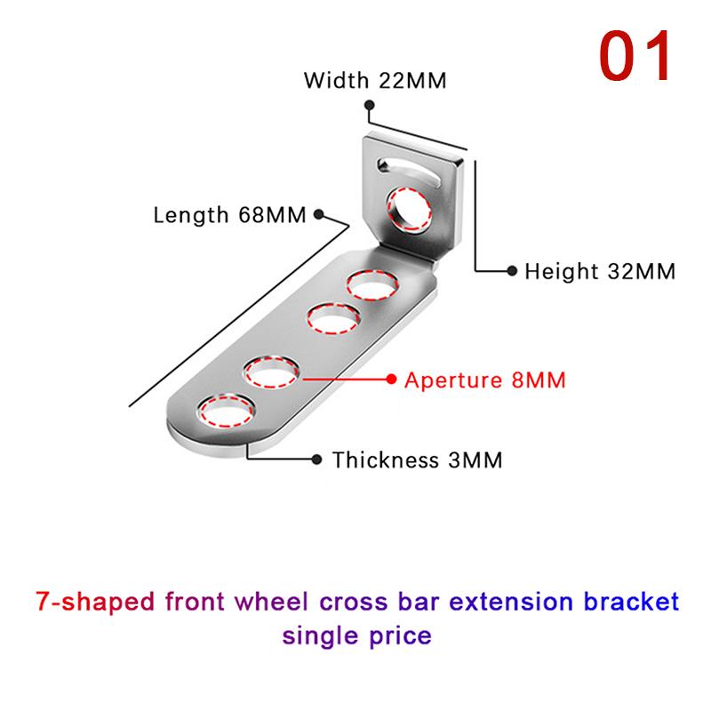 

Универсальный монтажный кронштейн для мотоциклетной фары, зеркала заднего вида, сигнальной лампы, фиксированный кронштейн 7 shape