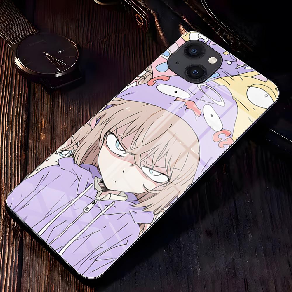 A-Detective C-Conan Haibara Telefoonhoesje Voor IPhone 17 Pro Max 16 15 14 Pro Max 13 11 X Xs Xr 8 7Plus Glazen Hoes