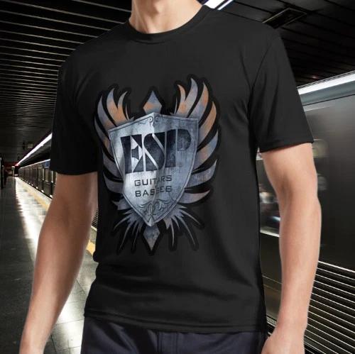 Esp Guitars Bases Logo Men s T- Shirt Funny Size Mode American T-shirt S