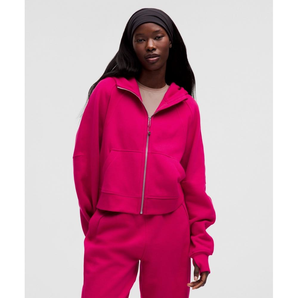 

Lululemon Scuba Oversized Full Zip Hoodie Passionate XS/S