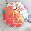 Adventure Time  Pattern, Automatic Folding Umbrella, Portable and Foldable Design, 8 Ribs, a Christmas or Birthday Gift.