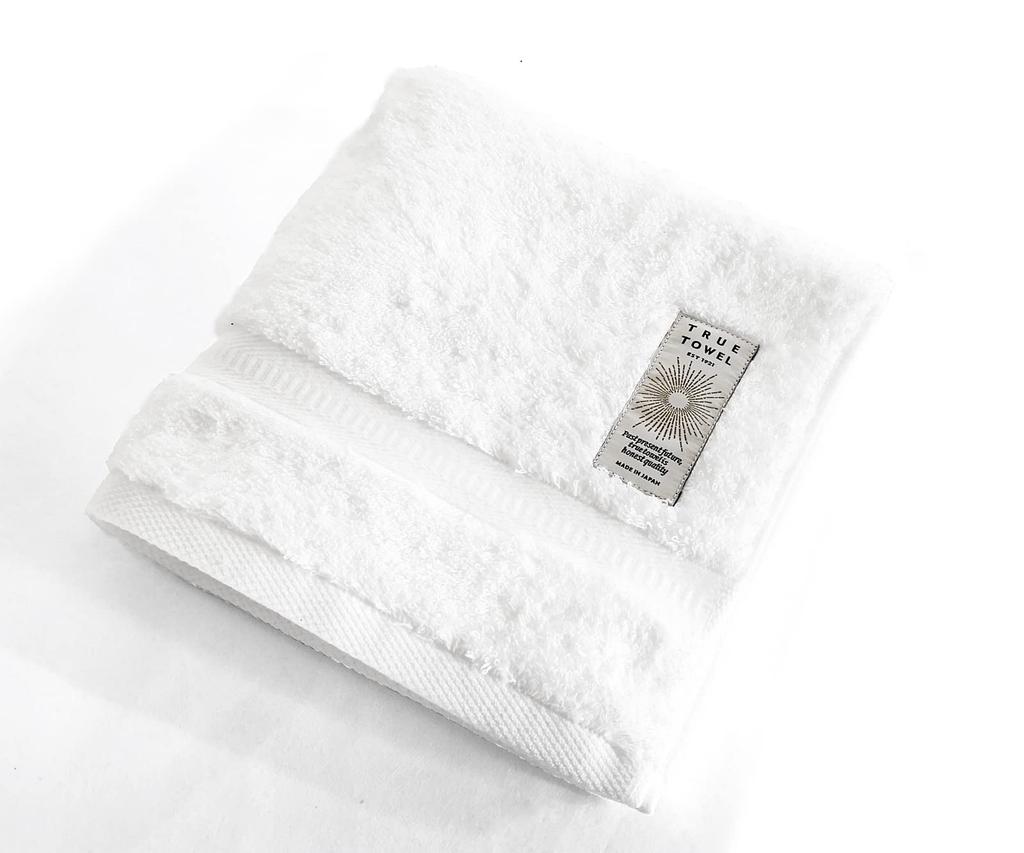 TRUE TOWEL classic HOTEL Grand Face Premium Imabari Towel Towel, (White)