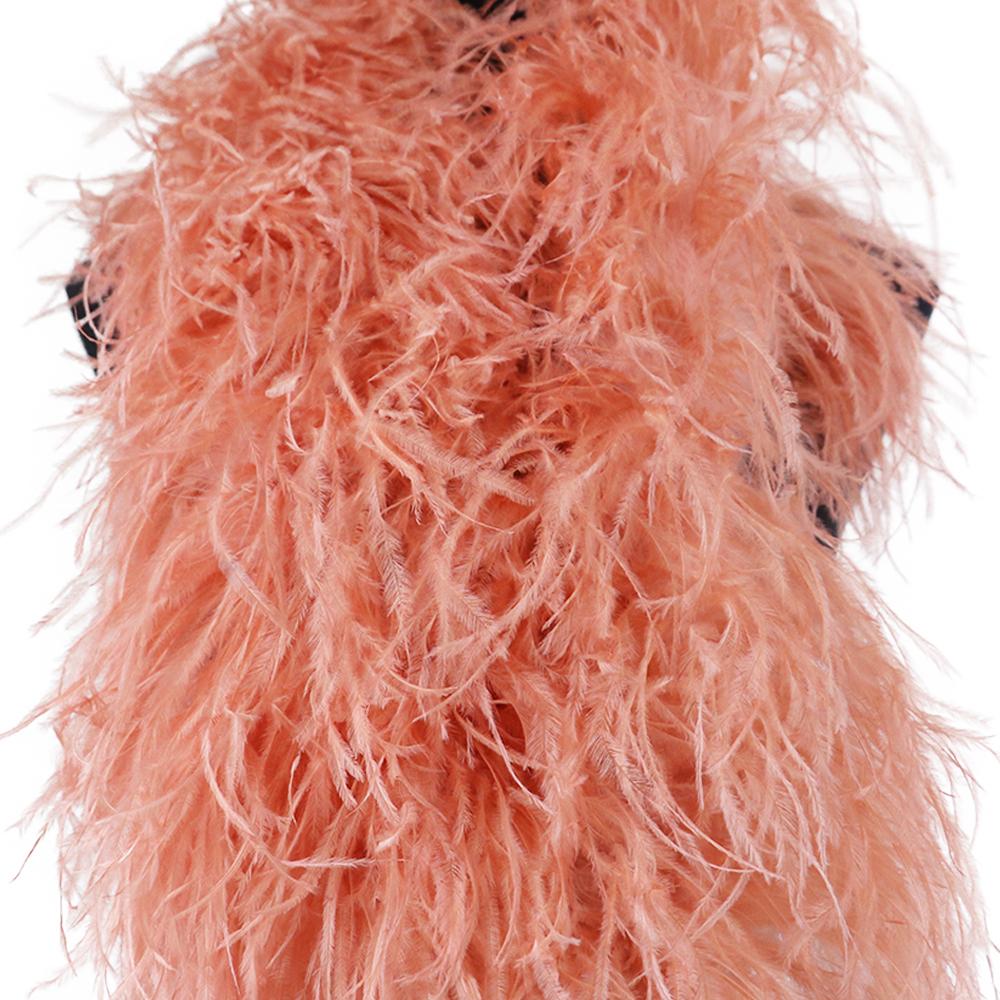 

2 Метри Натуральне Боа з Пір я Страуса 6 шарів Пір я Страуса Оздоблення Шаль Фарбований Різний Декор Вечірнього Одягу Плюмаж Шарф 1 PLY boa