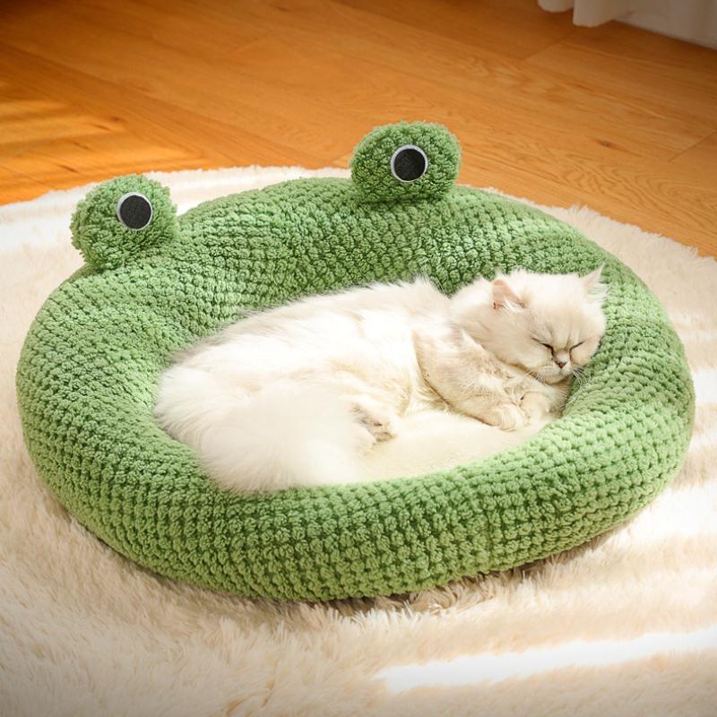 Warm Pet Nest Original Frog Series Warm Cat Nest Dog Nest Autumn and Winter House Nest Pet Supplies