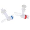 2pcs Random Color Red Blue Water Dispenser Plastic Push Water Tap Replacement