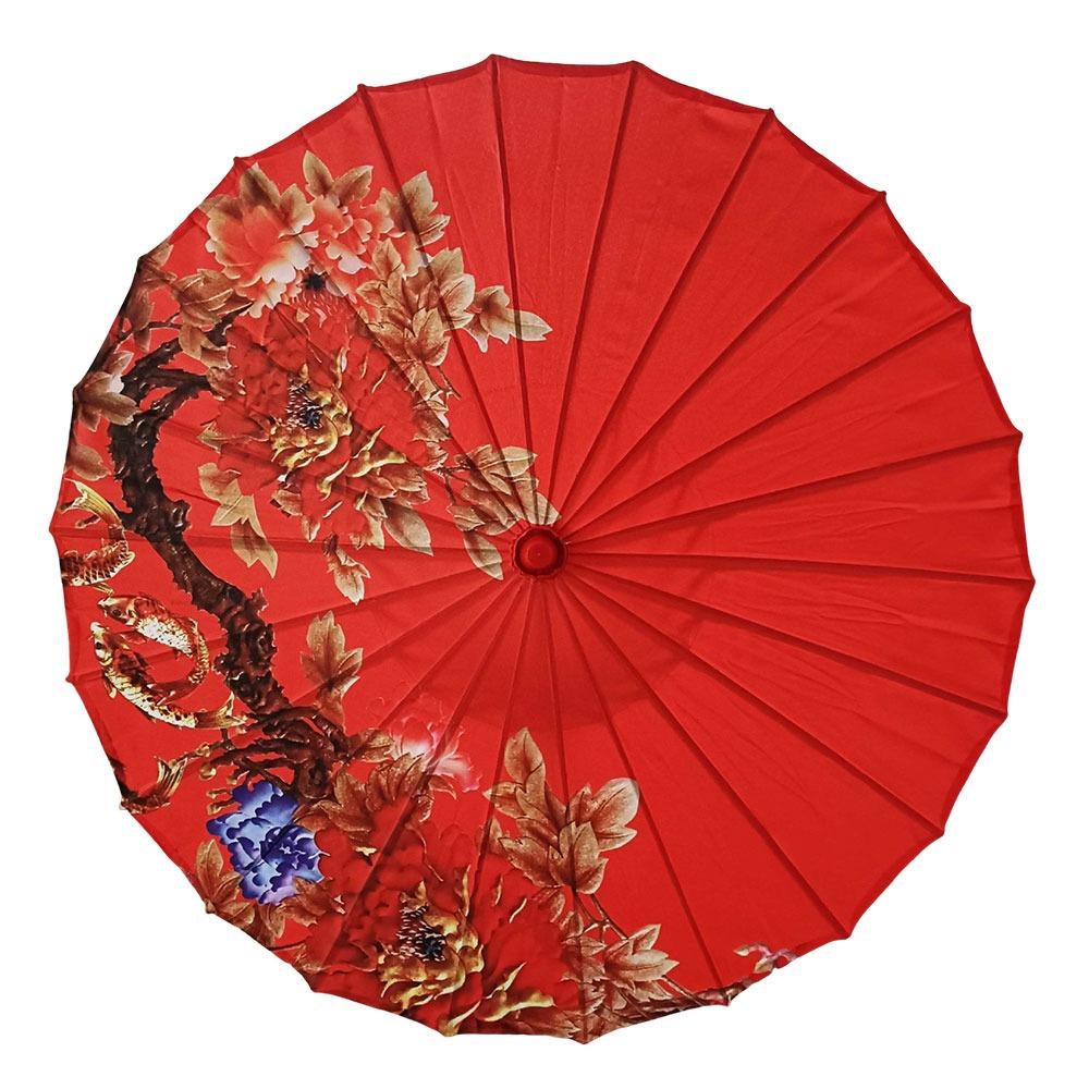 Chinese Antique Style Oiled Paper Umbrella 10 Colors Dance Performance Umbrella Dance Performance