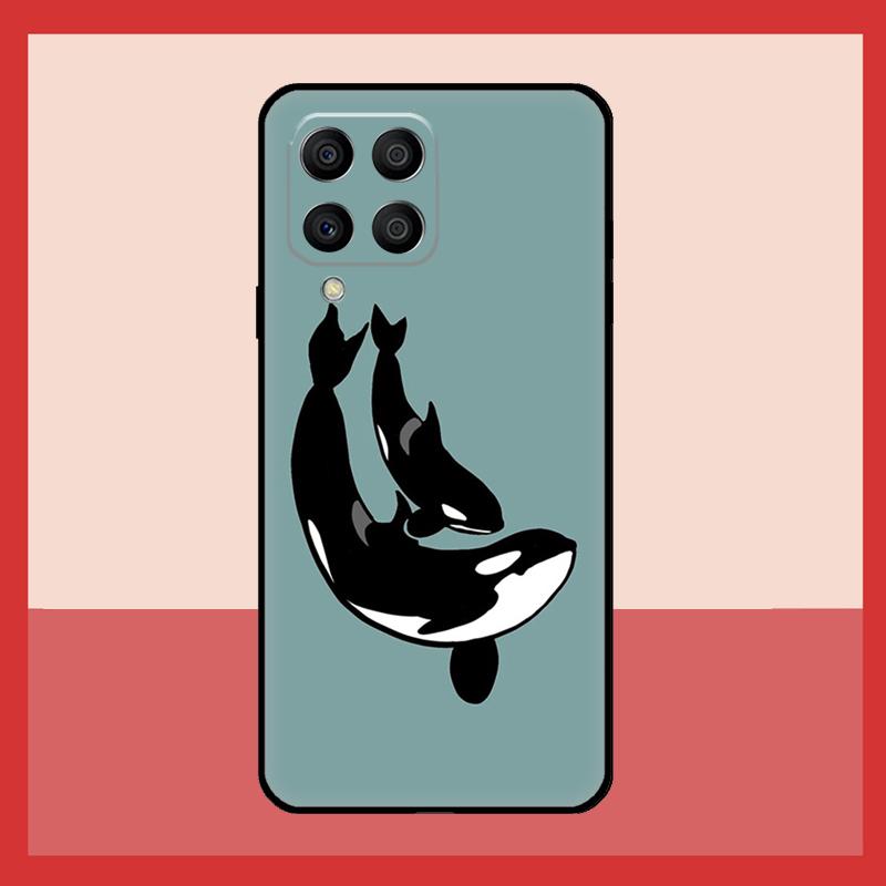 Killer Whale Case For Samsung Galaxy M12 M52 M06 M16 M36 M56 M33 M15 M55 M31 M13 M14 M53 M32 M35 M34 M54