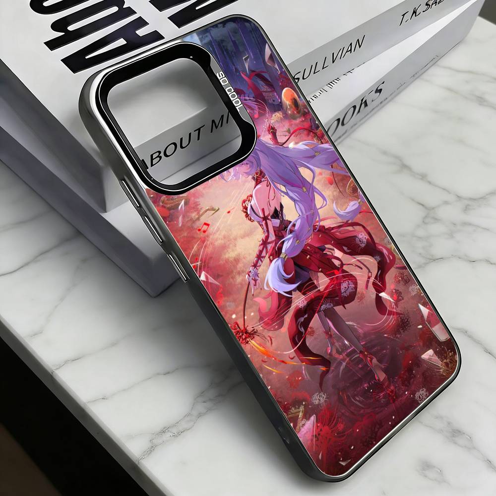 

Wuthering Waves Phone Case For iPhone 17,16,15,14,13,12,11 Plus,Pro Max,XS,Colorful Silver Black Cover iPhone17air