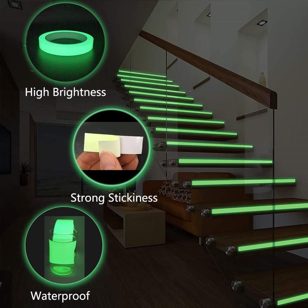 Luminous Long-Lasting Fluorescent Stickers for Bedroom, Living Room, and Corridor Decoration