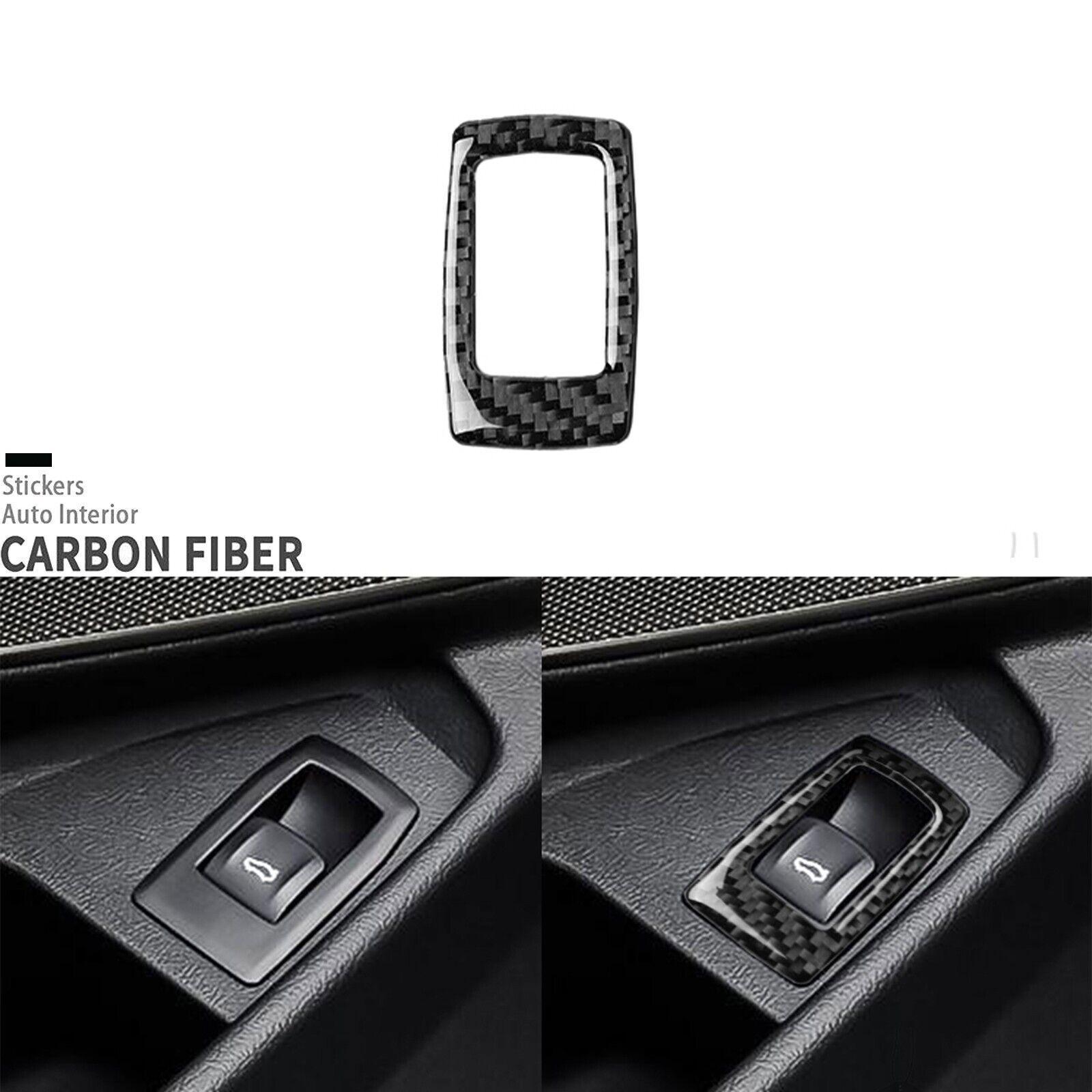 Real Carbon Fiber Rear Trunk Switch Cover For BMW 3 4 Series M4 G20 G28 G22 G82