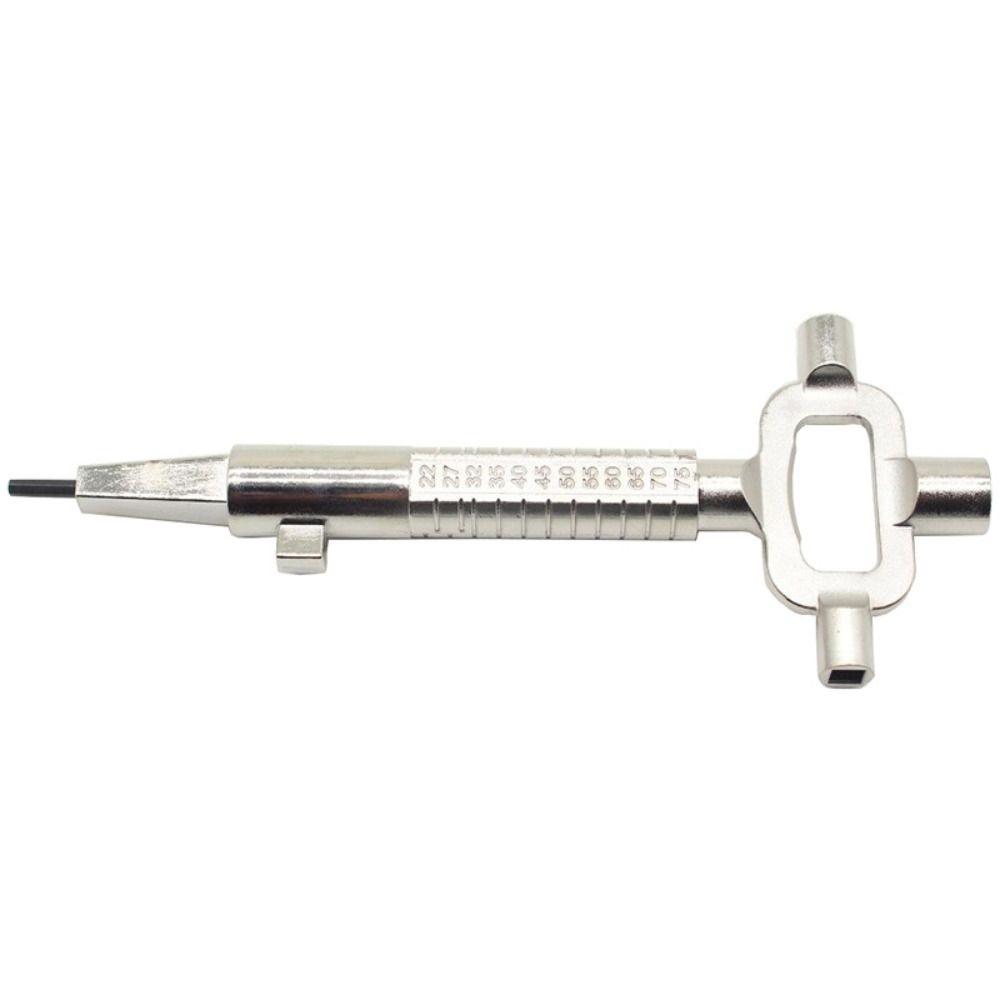 Measurement Lock Cylinder Gauge Maintenance 6 In 1 Construction Key  Locksmith Tool